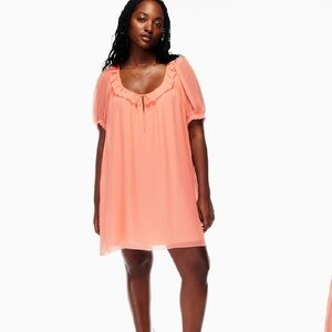 Aritzia Wilfred Reverie Babydoll Mini Dress